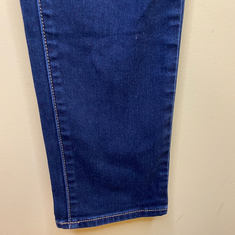 American Eagle Women’s Dark Denim Stretch Skinny Jeans Size 2 - Picture 4 of 7